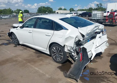 2018 Honda Accord Hybrid из США, поврежденный, VIN 1HGCV3F1XJA003839